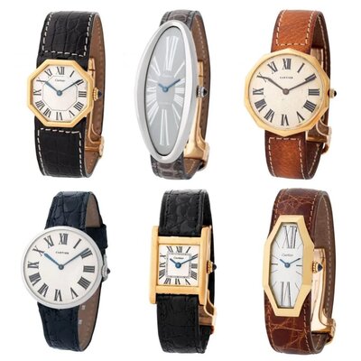 88 Orologi Cartier in 1 Collezione!