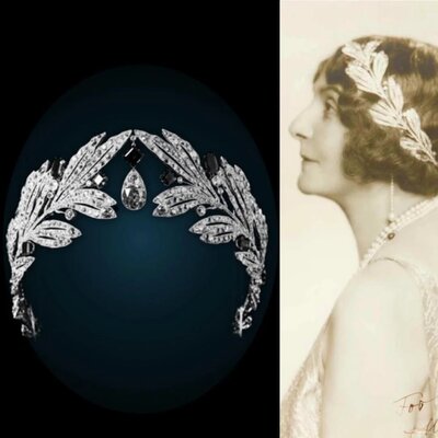 Princess Marie Bonaparte's Cartier Tiara